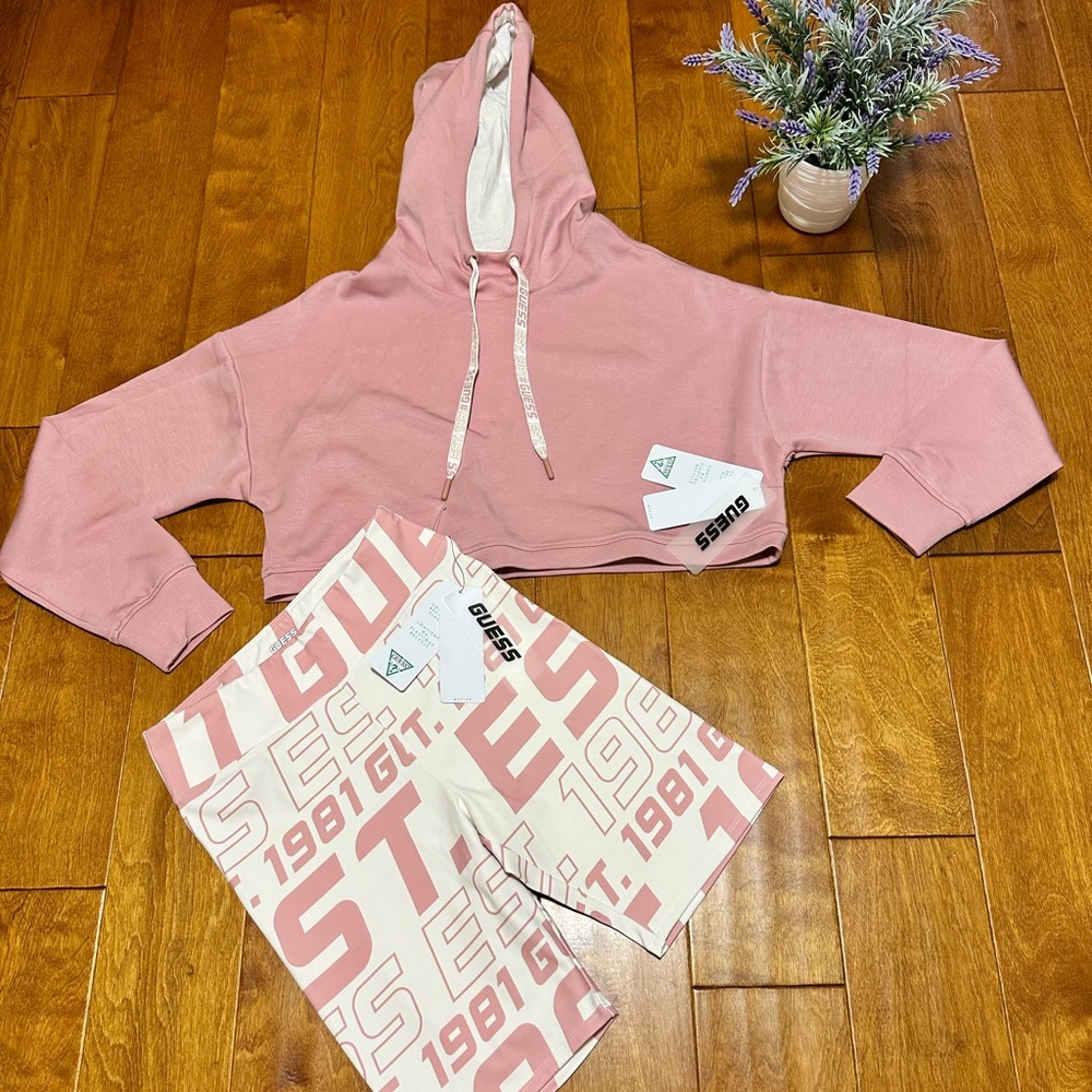 Guess logo pink sets size S - Picture 2 of 8